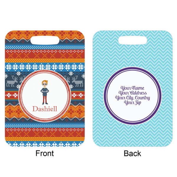 Custom Design - Metal Luggage Tag - Approval