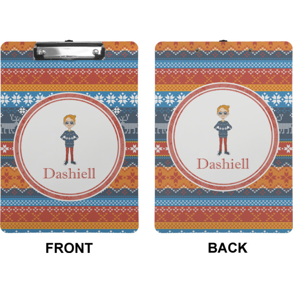 Custom Design - Clipboard (Letter) (Front + Back)