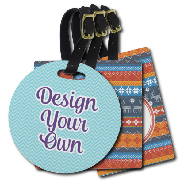 Custom Design Your Own Plastic Luggage Tag