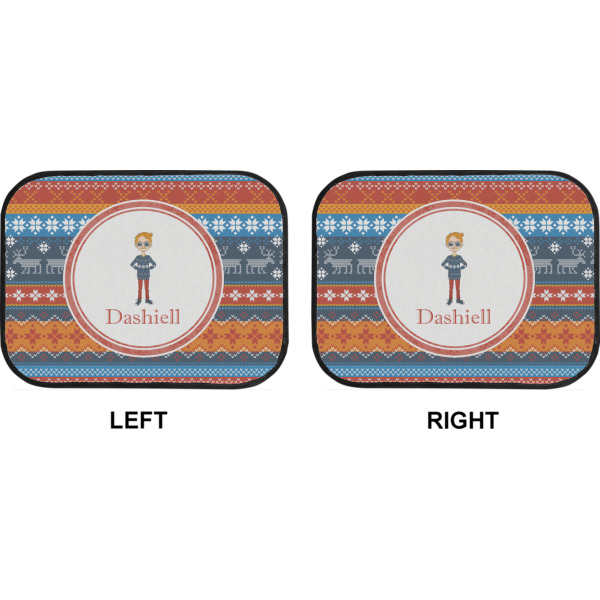 Custom Design - Car Floor Mats (Back Seat) (Approval)