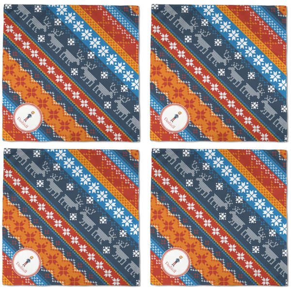 Custom Design - Cloth Napkins - Personalized Dinner (APPROVAL) Set of 4