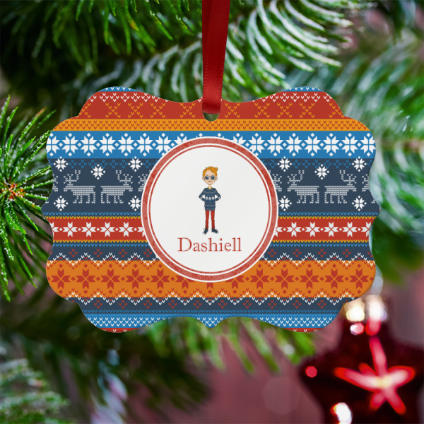 Custom Design - Metal Benilux Ornament - Lifestyle