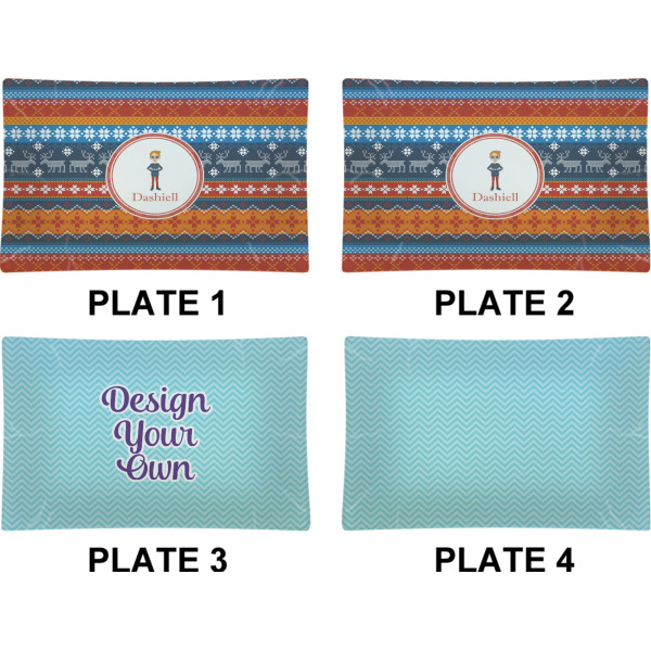 Custom Design - Set of Rectangular Dinner Plates (Approval)