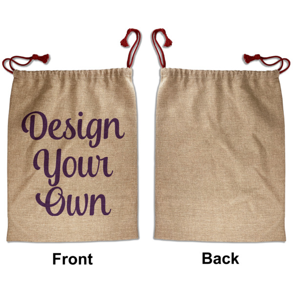 Custom Design - Santa Bag - Approval - Front