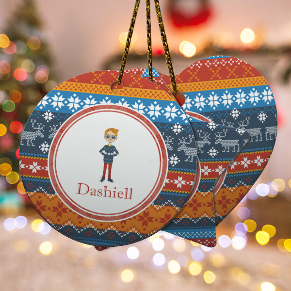 Custom Design Your Own Ceramic Ornament