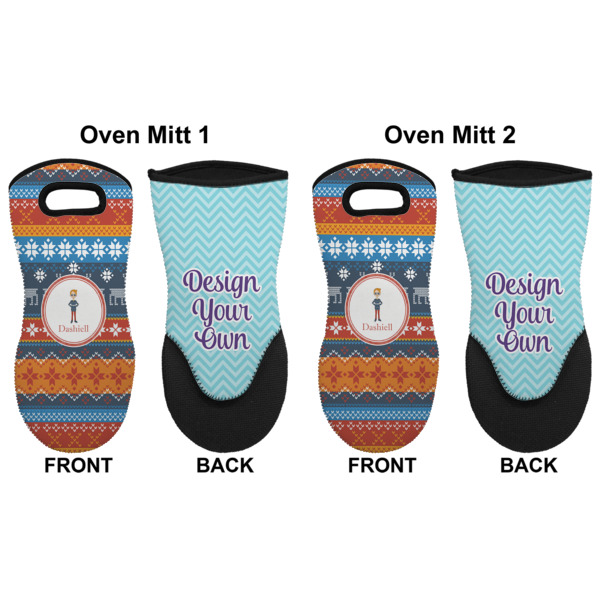 Custom Design - Neoprene Oven Mitt - Set of 2 - Approval