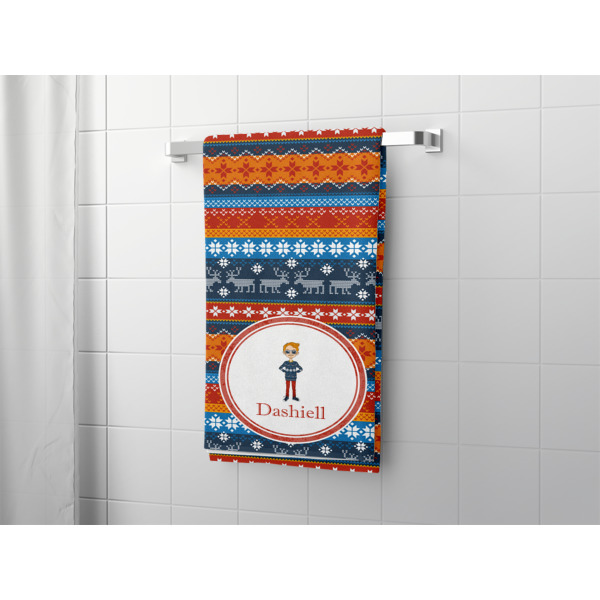 Custom Design - Bath Towel - Lifestyle