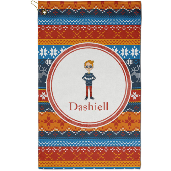 Custom Design Your Own Golf Towel - Poly-Cotton Blend - Small