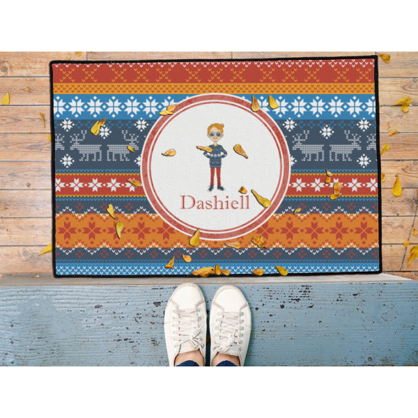Custom Design - Door Mat - 36"x24" - Lifestyle