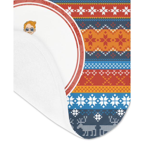 Custom Design - Baby Bib - AFT detail