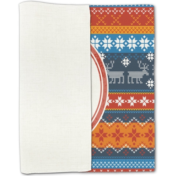 Custom Design - Linen Placemat - Folded Half