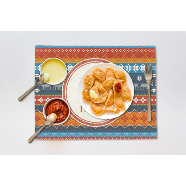 Custom Design - Linen Placemat - Single - Lifestyle