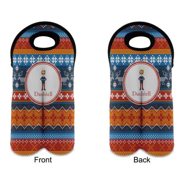 Custom Design - Double Wine Tote - Front & Back