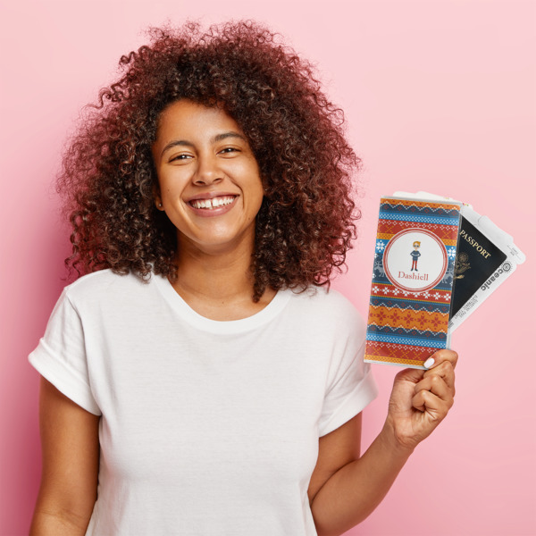 Custom Design - Vinyl Document Holder - LIFESTYLE