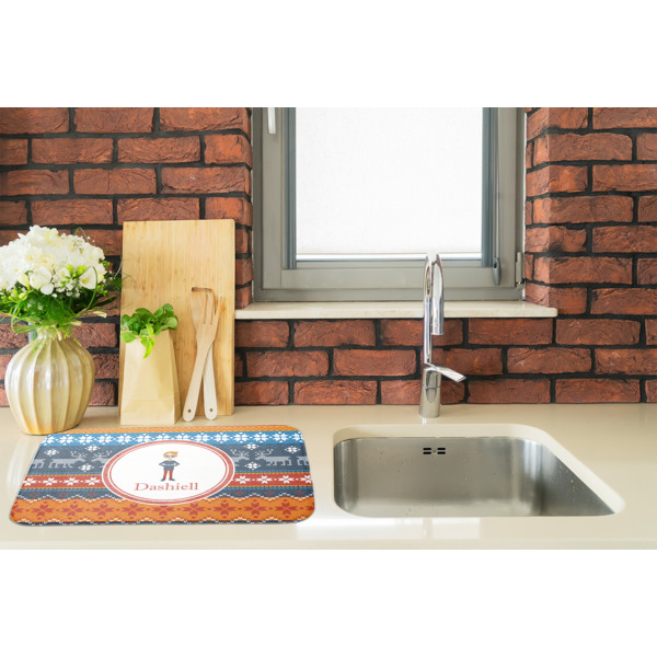 Custom Design - Dish Drying Mat - LIFESTYLE 2