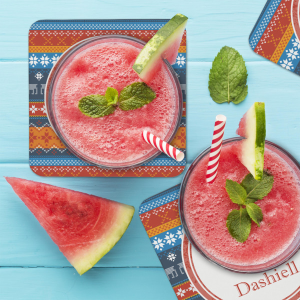 Custom Design - Coaster Set - LIFESTYLE