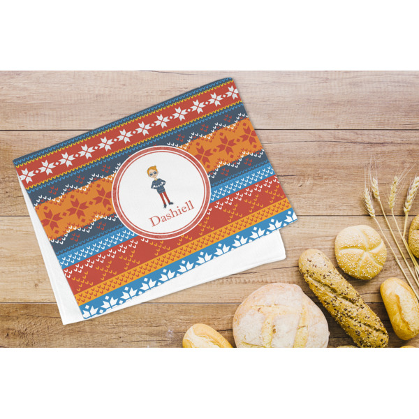 Custom Design - Microfiber Kitchen Towel - LIFESTYLE