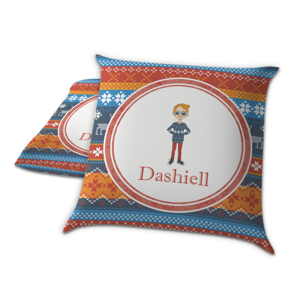 Custom Design - Decorative Pillow Case - TWO