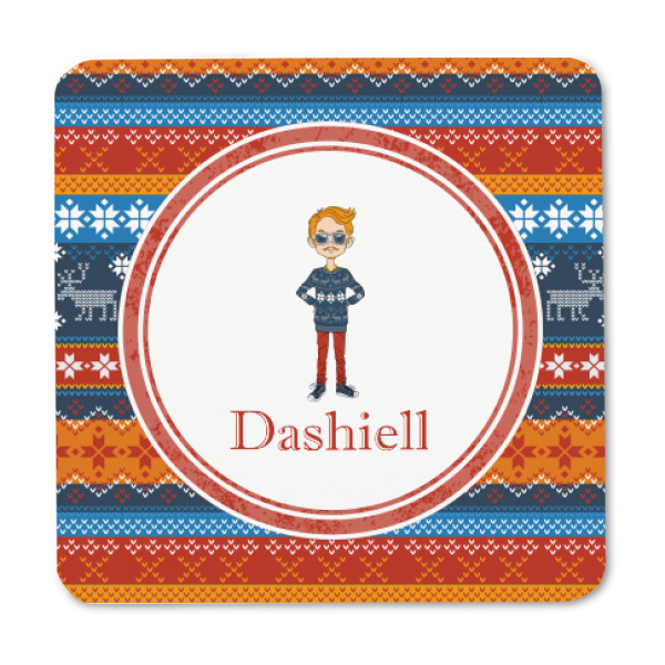 Custom Design - Square Fridge Magnet - FRONT