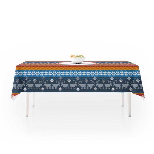 Custom Design - Tablecloths (58"x102") - LIFESTYLE (side view)