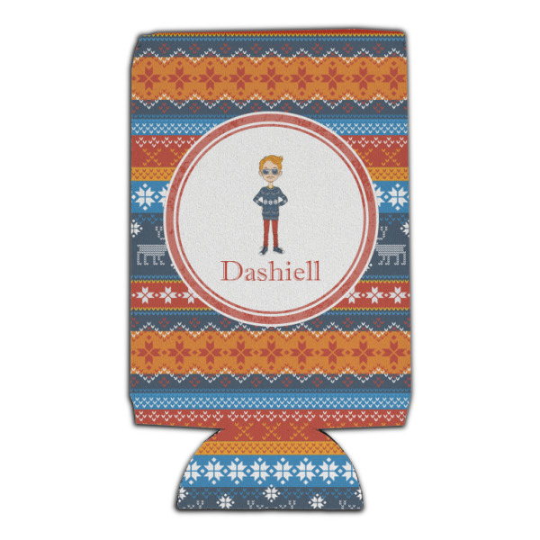 Custom Design - Can Cooler - 16oz - Set of 4 - Front