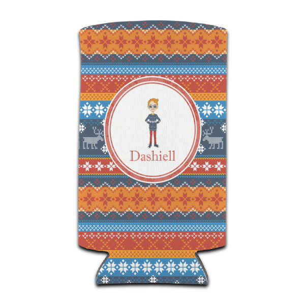 Custom Design - Can Cooler - Tall 12oz - Set of 4 - Front