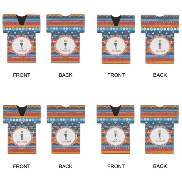 Custom Design - Jersey Bottle Cooler - Set of 4 - APPROVAL