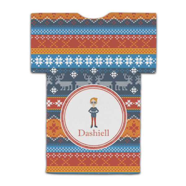 Custom Design - Jersey Bottle Cooler - BACK (flat)