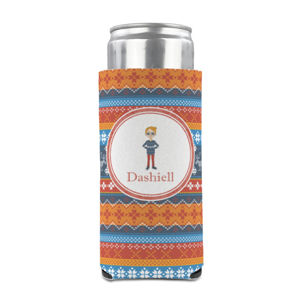 Custom Design - Can Cooler - Tall 12oz - Front on Can