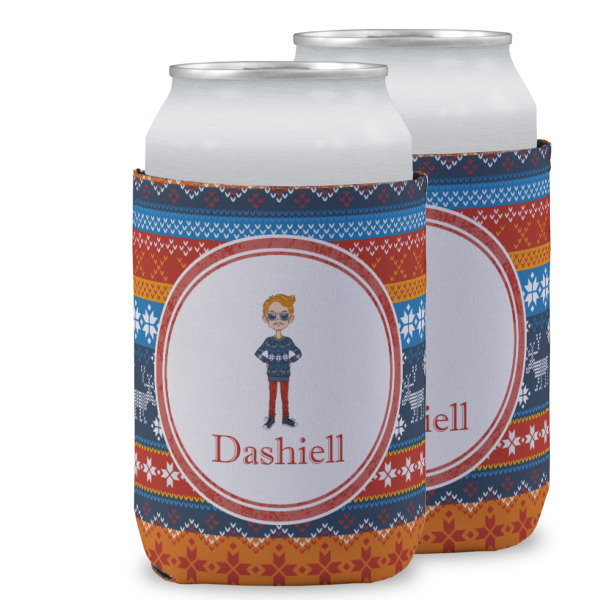 Custom Design - Can Cooler - Standard 12oz - Two on Cans