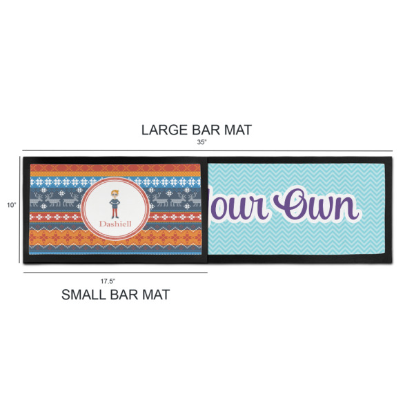 Custom Design - Bar Mats - Sizing Chart