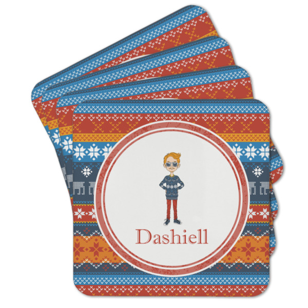 Custom Design Your Own Cork Coaster - Set of 4