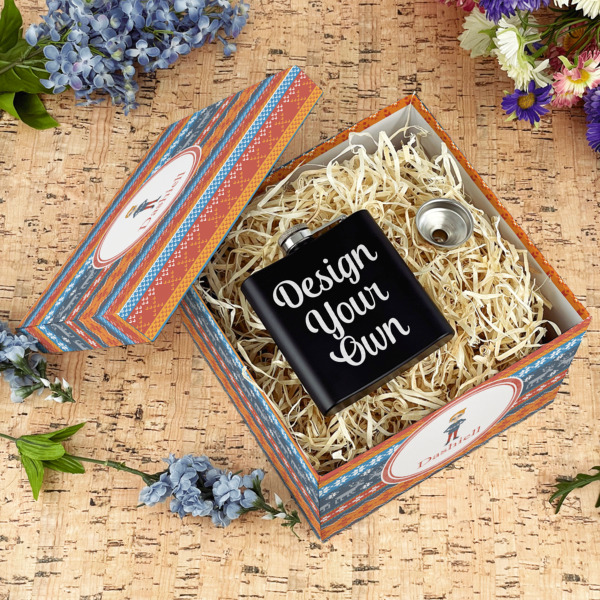 Custom Design - Gift Boxes with Lid - Canvas Wrapped - Large - In Context