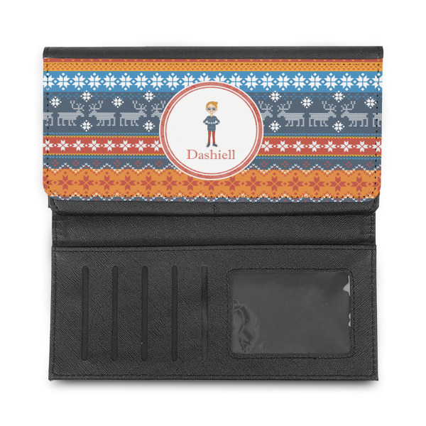 Custom Design - Ladies Wallet - Half Way Open