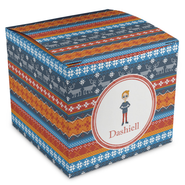 Custom Design Your Own Cube Favor Box