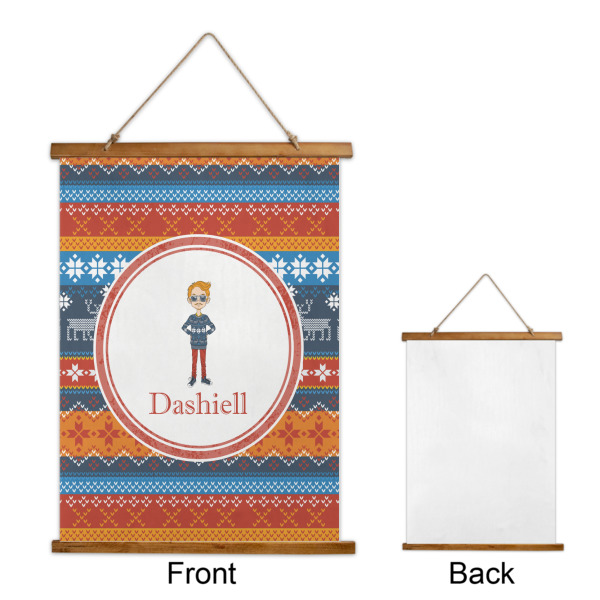 Custom Design - Wall Hanging Tapestry - Portrait - Front & Back