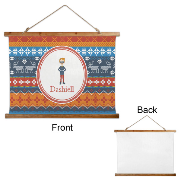 Custom Design - Wall Hanging Tapestry - Landscape - Front & Back