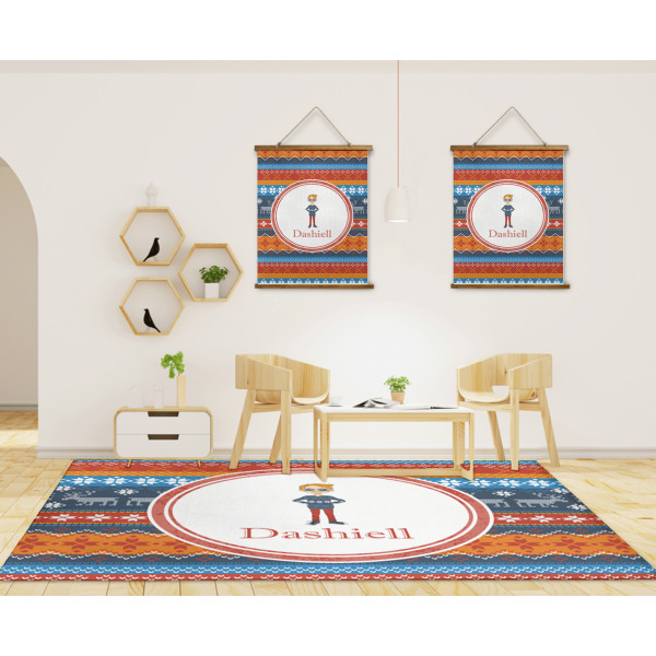 Custom Design - 8'x10' Indoor Area Rugs - IN CONTEXT