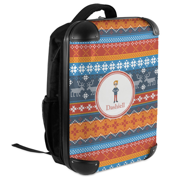 Custom Design - 18" Hard Shell Backpacks - ANGLED VIEW