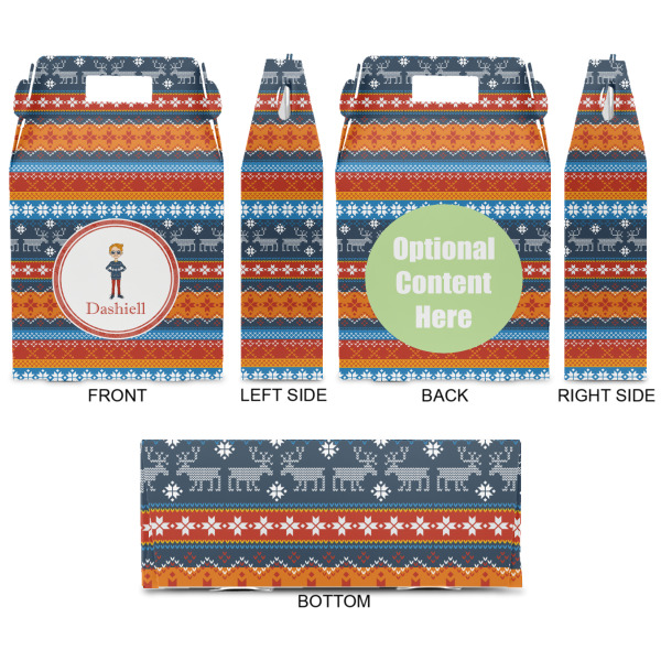 Custom Design - Gable Favor Box - Approval