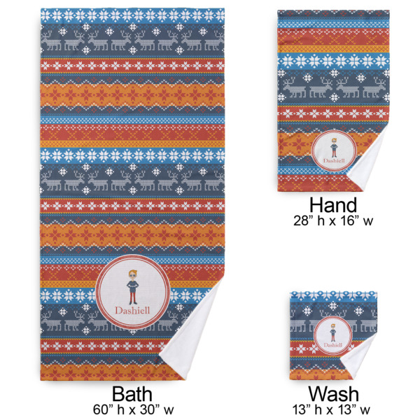 Custom Design - Bath Towel Sets - 3-piece - Approval