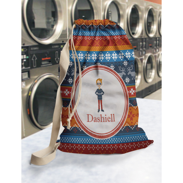 Custom Design - Laundry Bag in Laundromat