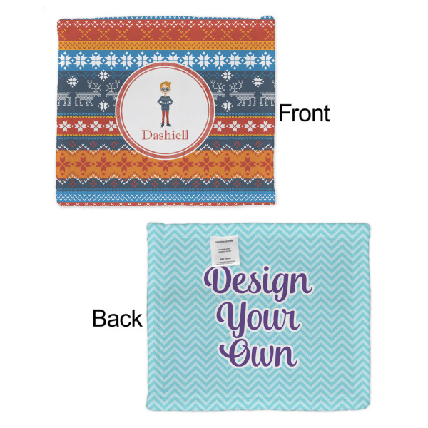 Custom Design - Security Blanket - Front & Back View