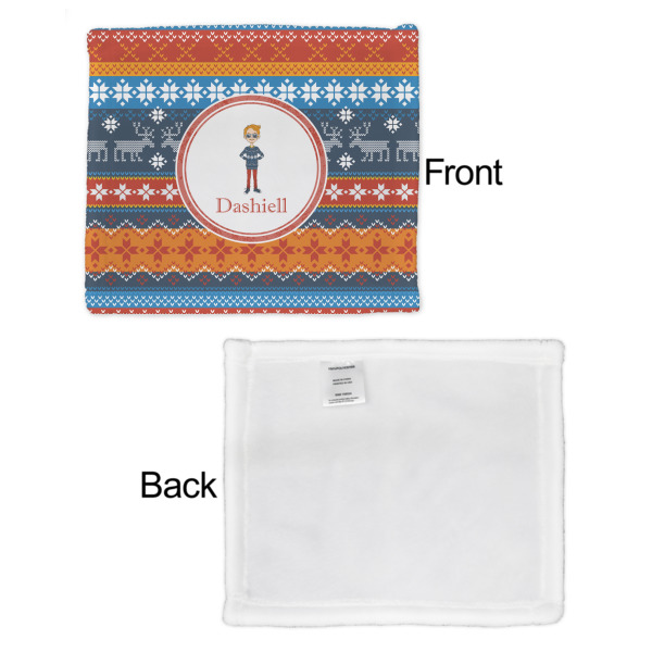 Custom Design - Security Blanket - Front & White Back View