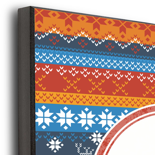 Custom Design - 11x14 Wood Print - Closeup