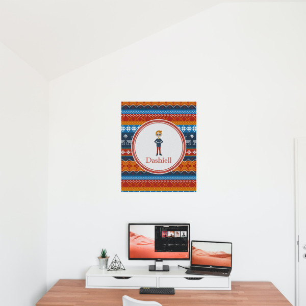 Custom Design - 20x24 - Matte Poster - On the Wall