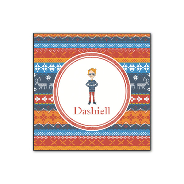 Custom Design Your Own Wood Print - 12" x 12"