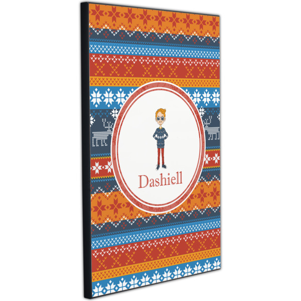 Custom Design - 20x30 Wood Print - Angle View