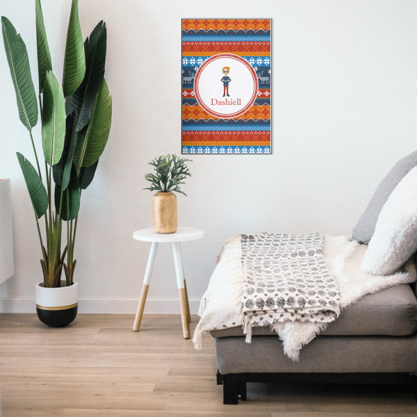 Custom Design - 20x30 Wood Print - In Context