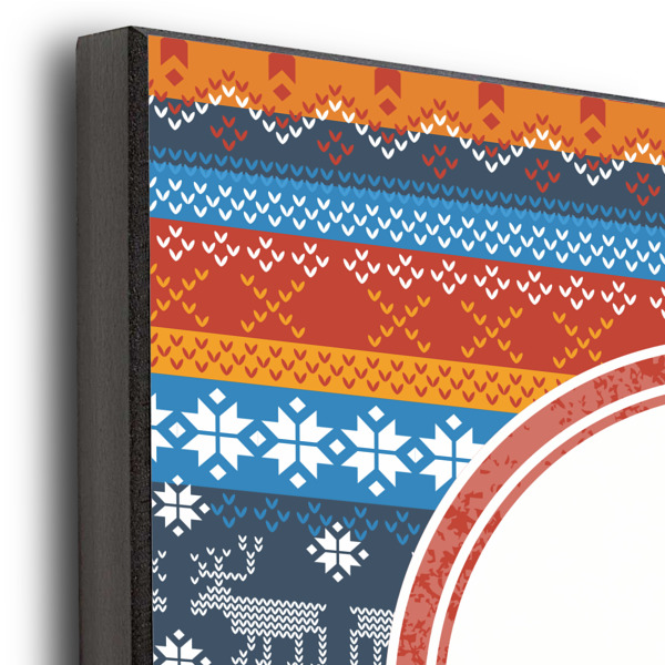 Custom Design - 12x12 Wood Print - Closeup